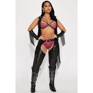 NEW Howdy Hottie Saddle Up Cowgirl Cosplay Halloween Costume